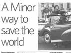 a minor way to save the world