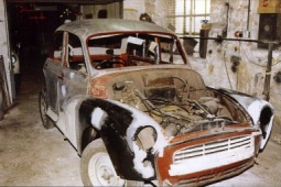 Matilda in the workshop