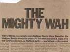 the mighty WAH Autocar