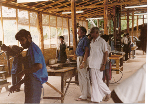 Dhanapala Samarasakera and Charles Ware